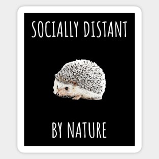 Socially Distant By Nature Sticker